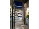 Modern home featuring a stunning indoor-outdoor pool area with sleek design and seamless integration with the living space at 671 Scenic Rim Dr, Henderson, NV 89012