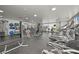 Spacious gym featuring treadmills and a weight training area with weight machines at 900 Las Vegas Blvd # 912, Las Vegas, NV 89101