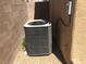 Exterior shot of a modern air conditioning unit at 9175 Titan Hill Ct, Las Vegas, NV 89148