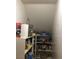 Pantry with several shelves that allow for maximum storage at 9175 Titan Hill Ct, Las Vegas, NV 89148