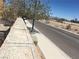 Elevated view of surrounding desert landscape and commercial district at 9175 Titan Hill Ct, Las Vegas, NV 89148
