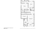 Detailed two-story floor plan showcasing layout of bedrooms, bathrooms, laundry room and primary closet dimensions at 9743 Mojave Mountain St, Las Vegas, NV 89166