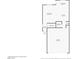 Detailed floor plan showcasing layout of the first floor with kitchen, living room, bathroom, and garage dimensions at 9743 Mojave Mountain St, Las Vegas, NV 89166