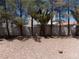Large backyard features desert landscaping and privacy wall, ideal for relaxation and entertaining at 1018 Sun Poppy Ave, Las Vegas, NV 89123