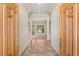Grand foyer with tile flooring, high ceilings, and a view into the bright and open living spaces at 10548 Findlay Ave, Las Vegas, NV 89134
