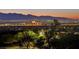 Scenic view featuring city lights and homes in the surrounding neighborhood at 2899 Brook Trout Ct, Henderson, NV 89052