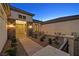Charming front entrance with stone accents and lush desert landscaping at 2899 Brook Trout Ct, Henderson, NV 89052