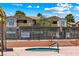 Relaxing community hot tub area with comfortable seating perfect for unwinding under the sun at 3151 Soaring Gulls Dr # 1066, Las Vegas, NV 89128