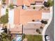 Private backyard featuring low maintenance landscaping, and fenced yard, perfect for outdoor entertaining and relaxation at 317 Brent Ct, Henderson, NV 89074