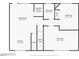 Downstairs floor plan shows bedroom, bathroom, laundry room, wet bar, and living room locations at 3208 Alcoa Ave, Las Vegas, NV 89102