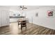 Game room with kitchen, hardwood floors, foosball table, and recessed lighting at 3208 Alcoa Ave, Las Vegas, NV 89102
