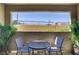 Relaxing outdoor balcony with furniture and a view at 4200 S Valley View Blvd # 1120, Las Vegas, NV 89103