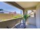 Comfortable patio area with outdoor seating and neighborhood views at 4200 S Valley View Blvd # 1120, Las Vegas, NV 89103
