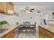 Dining area featuring hardwood floors and neutral walls at 4200 S Valley View Blvd # 1120, Las Vegas, NV 89103