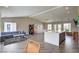 Bright living room with modern kitchen, seating and a large window at 4200 S Valley View Blvd # 1120, Las Vegas, NV 89103