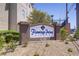 Entrance sign of Flamingo Palms Villas at 4200 at 4200 S Valley View Blvd # 1120, Las Vegas, NV 89103
