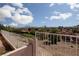 Scenic backyard view of neighborhood and mountain range at 426 Lost Trail Dr, Henderson, NV 89014