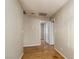 Hallway area with hardwood flooring leading to other rooms at 426 Lost Trail Dr, Henderson, NV 89014