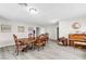 Elegant dining room with classic furniture, decorative touches and a warm, inviting atmosphere at 465 E Robindale Rd, Las Vegas, NV 89123