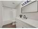 Updated bathroom with vanity, quartz countertop, and shower with tub at 5161 Lindell Rd # 206, Las Vegas, NV 89118