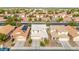Aerial view of home showcasing the neighborhood and the community at 7032 Wonderberry St, Las Vegas, NV 89131