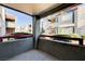 A cozy balcony with views of the community's exterior, offering a relaxing outdoor space at 8600 W Charleston Blvd # 1059, Las Vegas, NV 89117