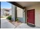 Close up of the apartment's entrance and front door with the apartment number at 8600 W Charleston Blvd # 1059, Las Vegas, NV 89117