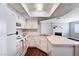 Modern kitchen with white cabinets, sleek countertops, stainless steel appliances, and an open layout at 8600 W Charleston Blvd # 1059, Las Vegas, NV 89117