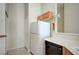 Kitchen featuring a gas stovetop, light-colored countertops and white appliances at 8768 Tom Noon Ave # 101, Las Vegas, NV 89178