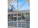 A decorative window showing natural sunlight at 1613 Glenrosa Dr, North Las Vegas, NV 89031