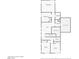 Upstairs floor plan showing the layout of the primary bedroom, loft, bathrooms, and laundry room at 3058 Casarano Ct, Henderson, NV 89044