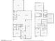 Full floor plans showcasing the layout of the primary and secondary levels of the home at 3058 Casarano Ct, Henderson, NV 89044