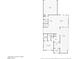 Main level floor plan displaying the garage, kitchen, living room, and primary bedroom layouts at 3058 Casarano Ct, Henderson, NV 89044