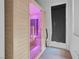 Infrared sauna with color lights and glass door at 369 Old Erie Pl, Henderson, NV 89011