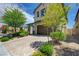 Beautiful two-story home with a desert landscape, a paved driveway, and a spacious two-car garage at 3949 Amanda Bay Ave, North Las Vegas, NV 89081