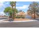 Beautiful single-story home with a two-car garage and mature landscaping at 4516 Cielo Ln, Las Vegas, NV 89130