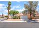 Charming single-story home features a two car garage and lush, desert-friendly landscaping at 4516 Cielo Ln, Las Vegas, NV 89130