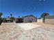 Expansive backyard with patio, gazebo, and shed offering plenty of space for leisure and storage at 4823 El Tesoro Ave, Las Vegas, NV 89121