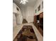 Entryway featuring tiled floor, stairway and high ceilings at 6363 Berry Patch Way, Las Vegas, NV 89142