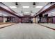 Spacious fitness studio with mirrors, sound system, and wood flooring for an energizing workout at 7916 Lyrebird Dr, North Las Vegas, NV 89084