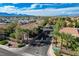 The aerial view of the community showcases lush landscaping, well-maintained buildings, and serene streets at 7950 W Flamingo Rd # 1042, Las Vegas, NV 89147