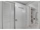 Bathroom view featuring shower/tub and multiple storage spaces at 7950 W Flamingo Rd # 1042, Las Vegas, NV 89147