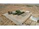 Aerial view of property with horse property, mature trees, and desert landscape at 12992 State Hwy 160, Las Vegas, NV 89161