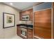 Sleek kitchen with stainless steel appliances, modern cabinetry, and a well-lit workspace at 135 E Harmon Ave # 2702, Las Vegas, NV 89109