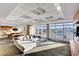 Bright living room featuring expansive windows with city views and comfortable modern furnishings at 150 Las Vegas Blvd # 1716, Las Vegas, NV 89101