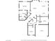 This is the floor plan of the property, detailing the layout of all rooms at 1604 Lazy Hill Ranch Way, North Las Vegas, NV 89081
