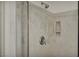 Walk-in shower with tile surround at 1604 Lazy Hill Ranch Way, North Las Vegas, NV 89081