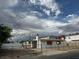 An exterior view of a single-story home from across the street under a cloudy sky at 2645 Cedar Ave, Las Vegas, NV 89101