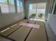 Zen yoga room offers tranquil views with natural lighting and tatami mats at 2722 Marchetti Pl, Henderson, NV 89044