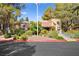 Low-rise building with attractive landscaping, charming facade, and easy access ramp at 2851 S Valley View Blvd # 1071, Las Vegas, NV 89102